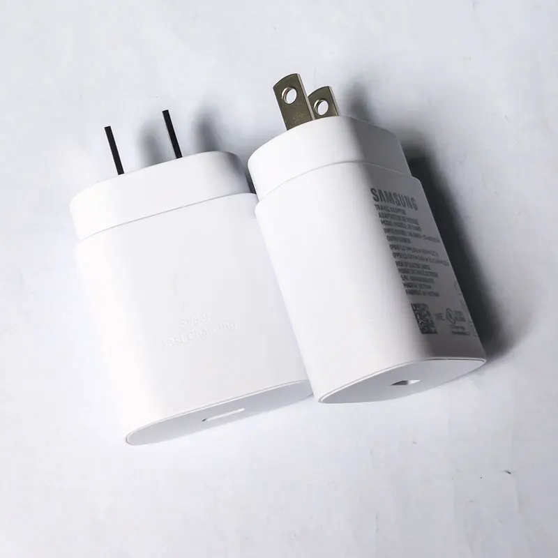 samsung note10 US wall супер быстрая зарядка usb pb pss 25 Вт адаптер для galaxy note 10 s10 9 plus k20 pro зарядное устройство для путешествий