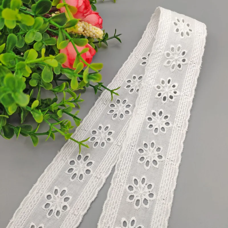 water soluable embroidery trim for clothes 5