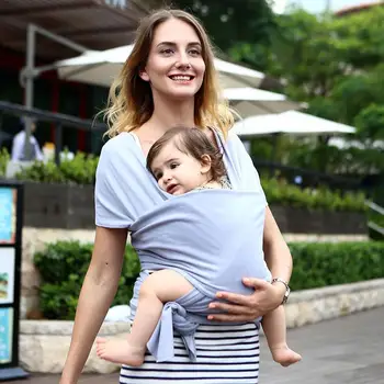 

Baby Carrier Sling for Newborn Multifunction Soft Infant Wrap Breathable Wrap Hipseat Breastfeed Birth Comfortable Nursing Cover