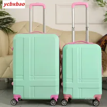 24 дюймов чемодан на колесиках для путешествий Чемодан на колесах для Чемодан студентам на салон троллейбуса Чемодан для девочек Для Женщин Чемодан
