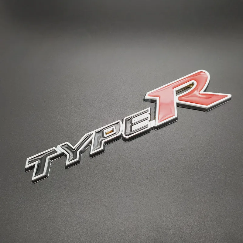 Car Fuel Tank Cap Sticker For Honda CIVIC Type R Logo FD2 FD FA 5 