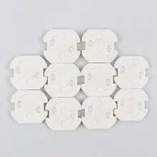 10 шт. анти Электрический ЕС разъем Sockt крышка Sockproof безопасности электрическая розетка Крышка для детей