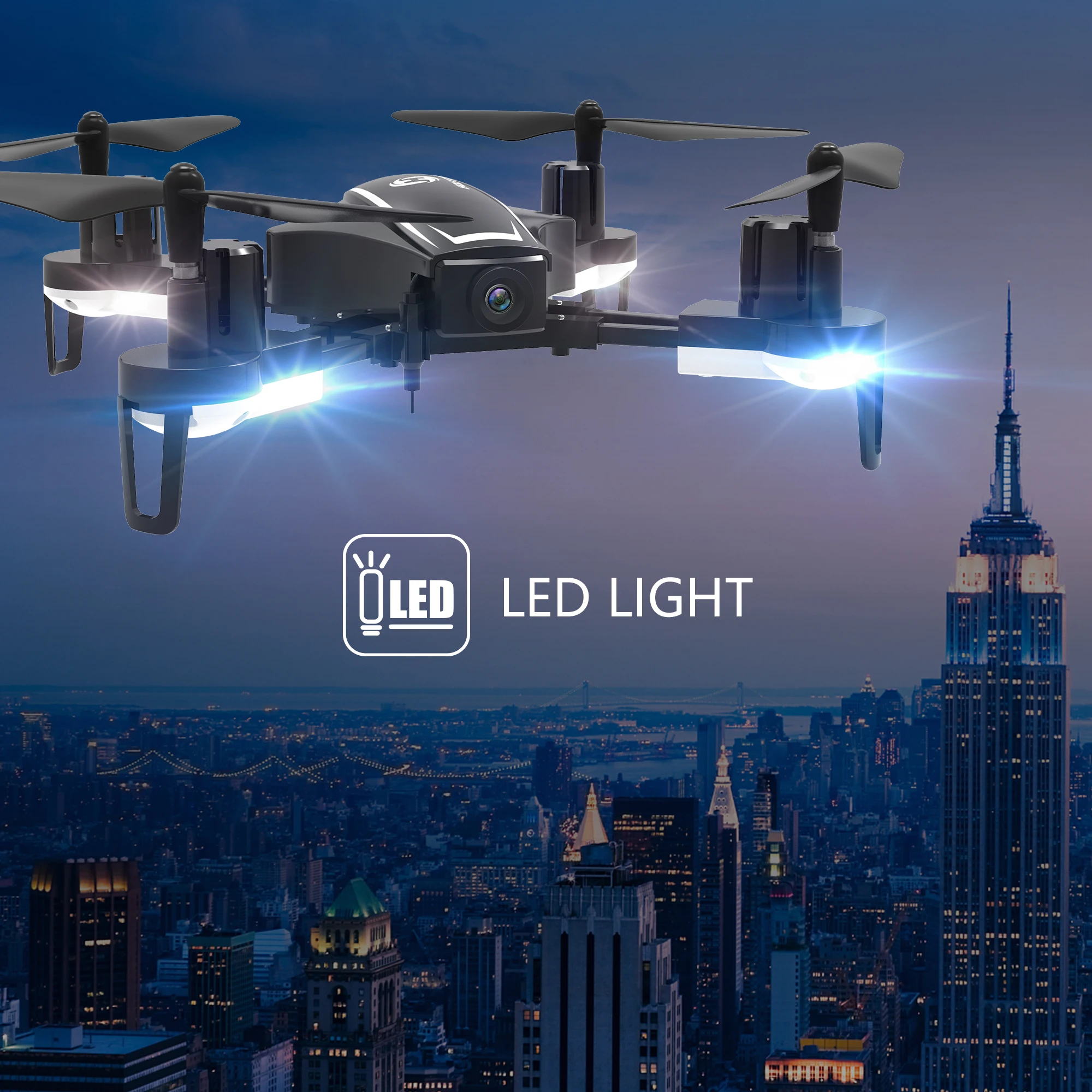 Holy Stone HS230 RC Drone 5.8GHz FPV Wifi 720P HD Camera Drone High Speed LCD Screen Wind Resistance RC Helicopter Quadrocopter