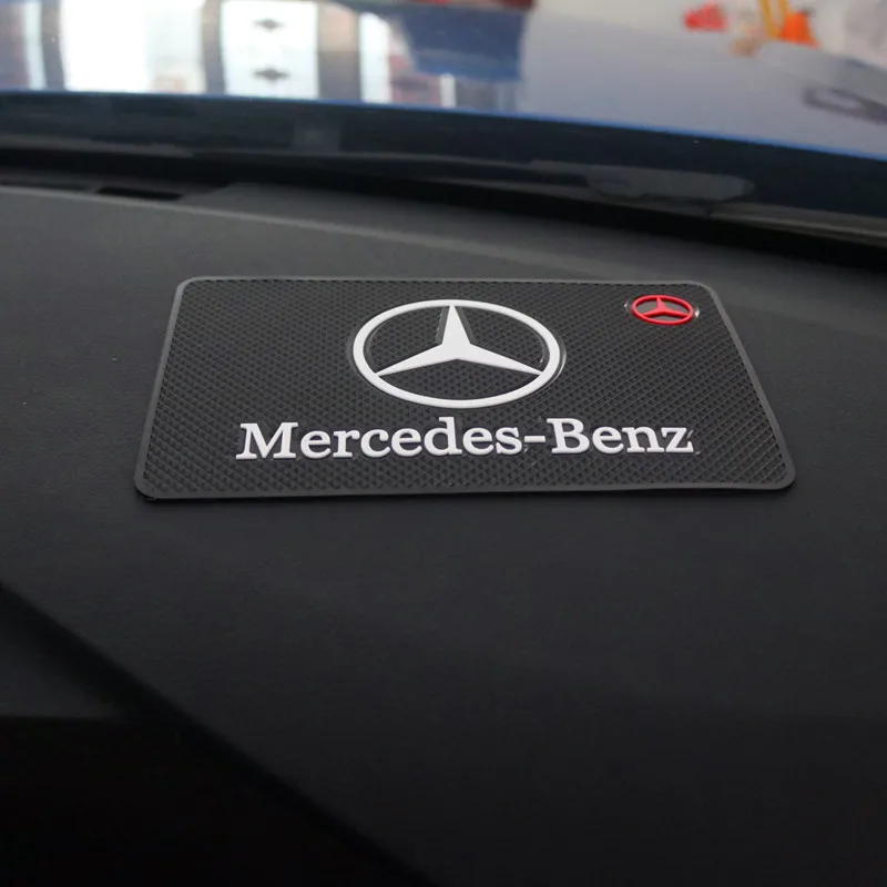 

4pcs New Car Badge car mat case For MERCEDES W211 BENZ AMG W204 W210 W203 CLA GLA