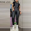 Women Zipper Design  Buckled Pocket Design Solid Buckled Suspender Jumpsuit One Piece Jumpsuit ► Photo 2/4