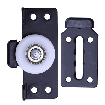 

Hardware Accessories 2 pcs Sliding Door Wardrobe Pulleys Wooden Door Sliding Door Small Hanging Wheels Silent Sliding Door Wheel