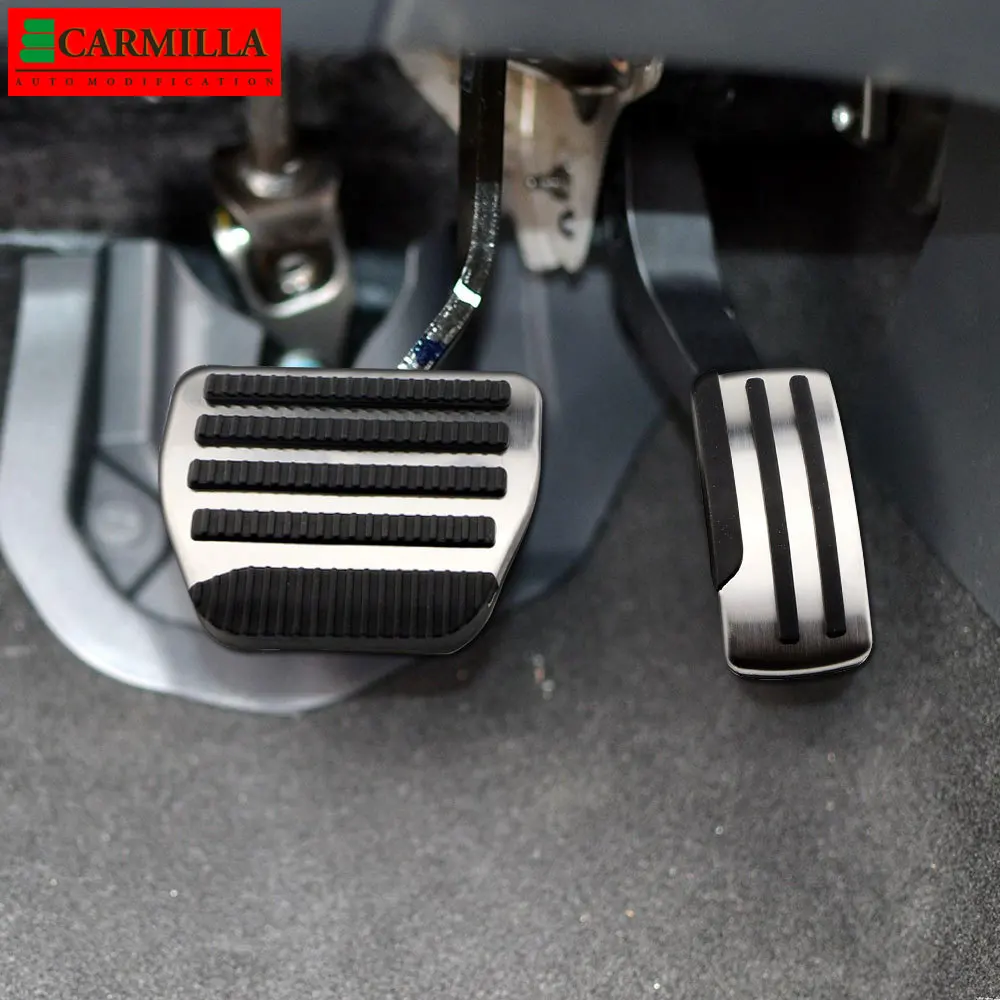 AT MT Car Pedals Stainless Steel Pedal Cover For Nissan X-Trail Xtrail T31 ROGUE Qashqai J10 Teana Altima