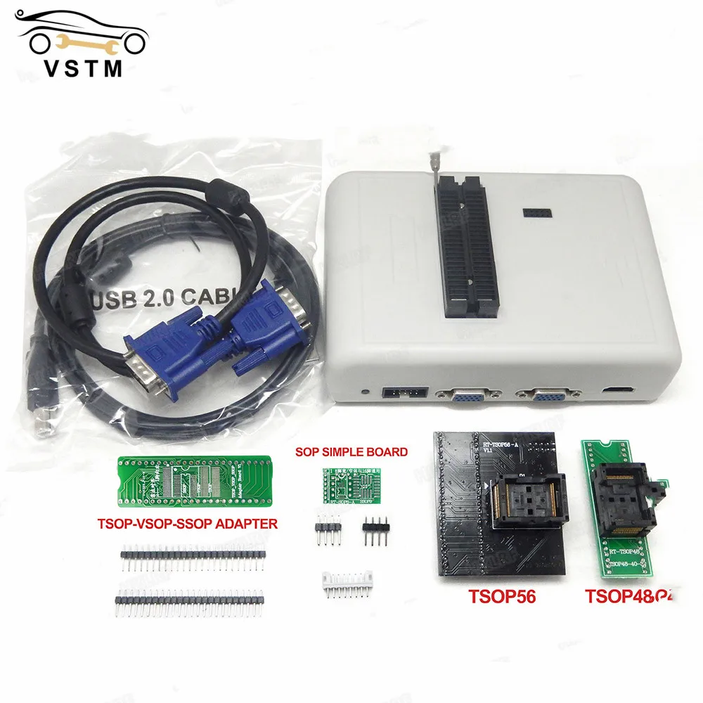 Original Newst Universal RT809H EMMC-Nand FLASH Programmer universal programmer Free Shipping | Автомобили и мотоциклы