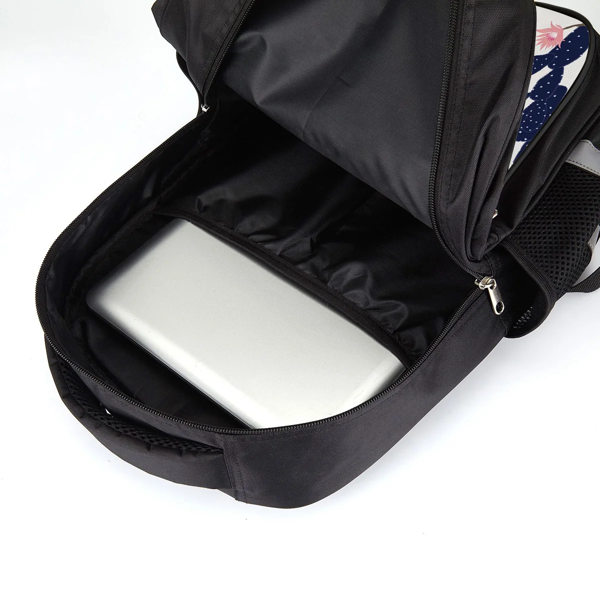 Кактус мультфильм цветок растение ноутбук Shoulderbag компьютер рюкзак Книга сумка