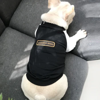 

2020 New Cat T-shirt Soft Puppy Dogs Clothes Cute Pet Dog Clothes Cartoon Pet Clothing Summer Shirt Casual Vests For Small Pets