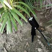 9 Вт 7 Вт 5 Вт 3 Вт COB Outdoot водонепроницаемый светодиодный садовый светильник светодиодный светильник 110 В 220 В/12 в наружный светильник светодиодный садовый светильник Ландшафтный точечный светильник