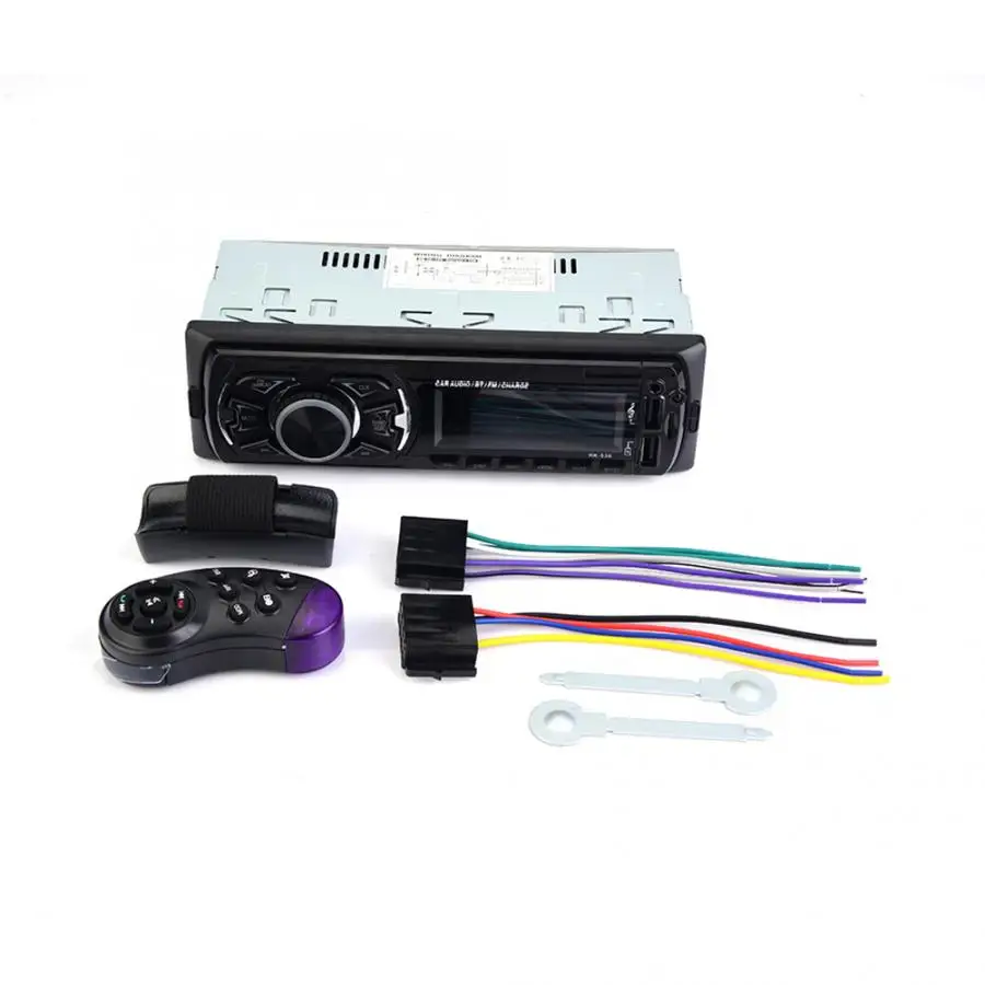 Автомобильный радиоприемник Bluetooth 1 din автомобильный стереоплеер телефон AUX MP3 FM/USB/Радио пульт дистанционного управления для телефона автомобиля аудио