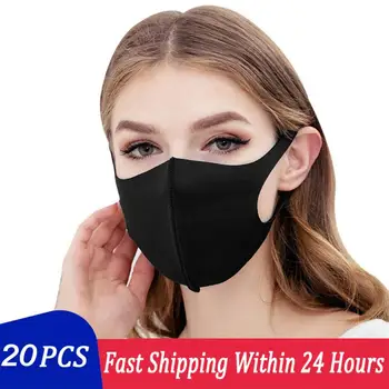 

20pcs Dust Respirator Mouth Masks Mascarillas Mascaras Masque non-woven disposable Face Mask Filter breathable Face Masks