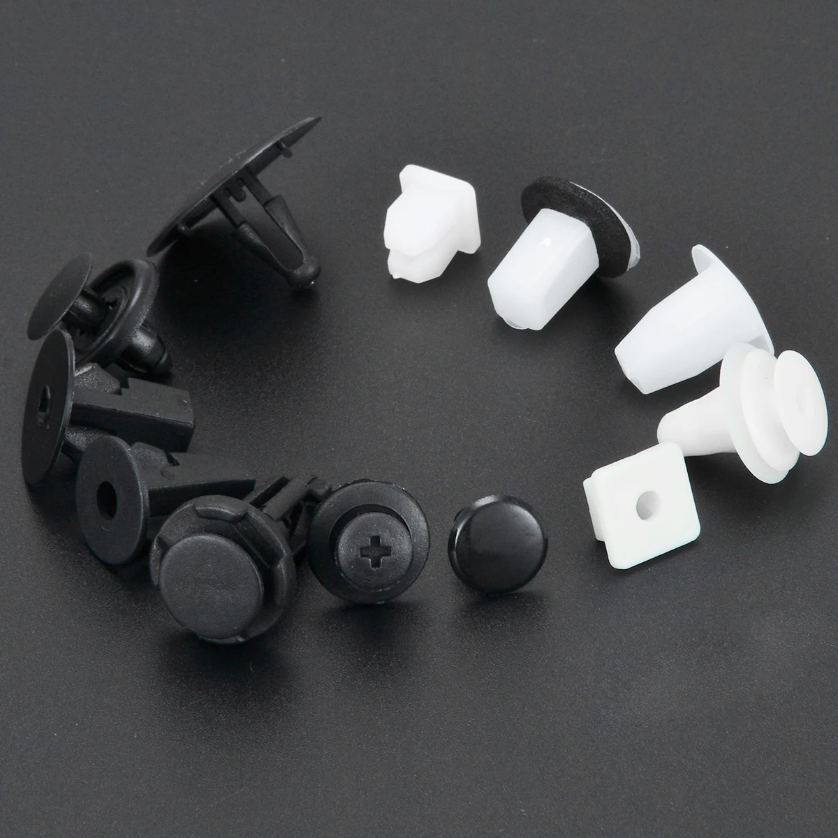 

146PCs/Kit Auto Fastener Rivet Toyota Fender Door Hood Bumper Trim Clip Body Retainer Assortment Kit Mayitr