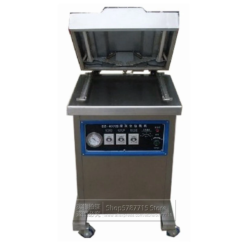 Cheap Price Single Chamber Automatic Food Sealing Packaging Machine Vacuum Packing Machine For Vegetable Chicken Meat Fruit