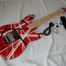 Бренд kramer 5150 красный и белый EVH серии Ари тремоло электрогитары