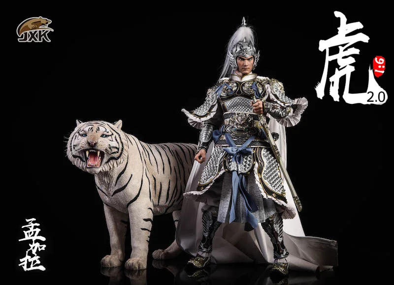 In Stcok JXK020 41 см 1/6 фигурка сцена аксессуары Panthera Tigris Бенгальский Тигр ревущая статуя животного модель для 12 ''фигурка