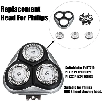 

3pcs Shaver Razor Blades Heads Replacement Shaving Foil Blade For Philips HQ8 HQ7180 HQ7140HQ8 HQ7180 HQ7140 HQ6090 HQ6075