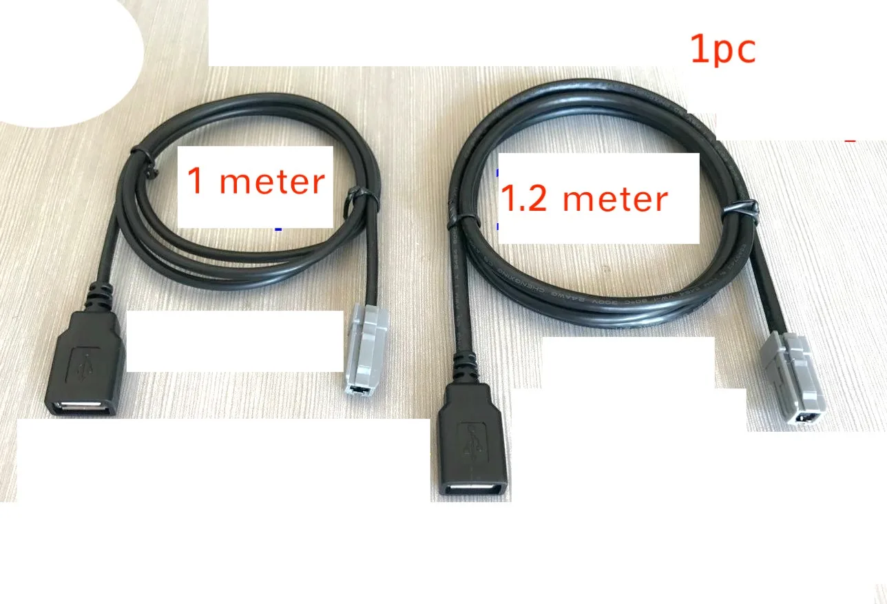 1 шт. для CD-проигрывателя Toyota Levin RAV4 Highlander Prado Corolla Reiz Camry USB-Кабель-адаптер проводной