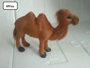 

cute simulation camel model polyethylene&furs real life camel doll gift 23x16cm xf2239