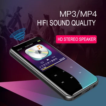 

Portable MP4 Player Support Bluetooth 5.0 Inch Mp3 Novel E-book MP4 Music Player HiFi MP3 walkman with recording 8GB-64G