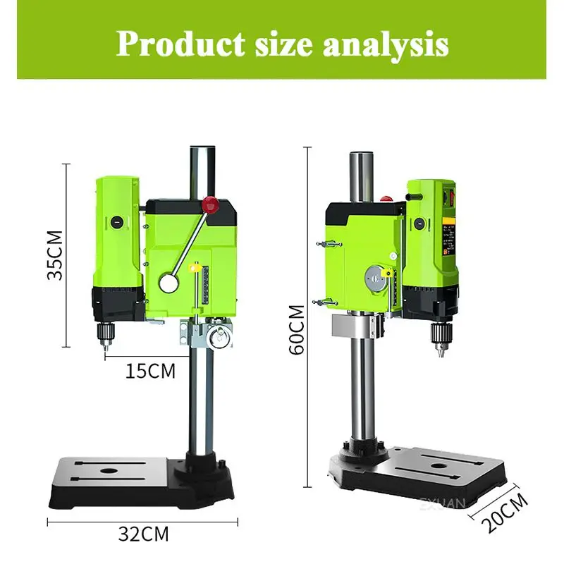 Vertical Drilling And Milling Machine High-speed Drilling Machine Micro Milling Machine Multifunctional Beads Precision Grinder 5