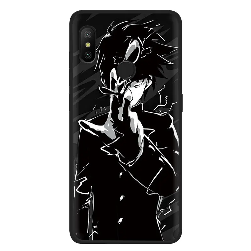 B6 Мягкий ТПУ чехол для телефона EWAU Mob Psycho 100 для Xiaomi Redmi 4A 4X5 5A 6 6A 7 7A Plus GO S2 K20 pro - Цвет: B6