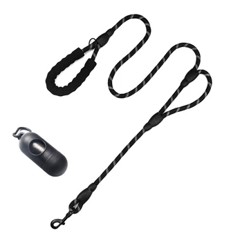 

Reflective Heavy Duty Dog Leash - Double Handles, 6 Feet Long - Dog Training Walking Leashes for Medium Large Dogs