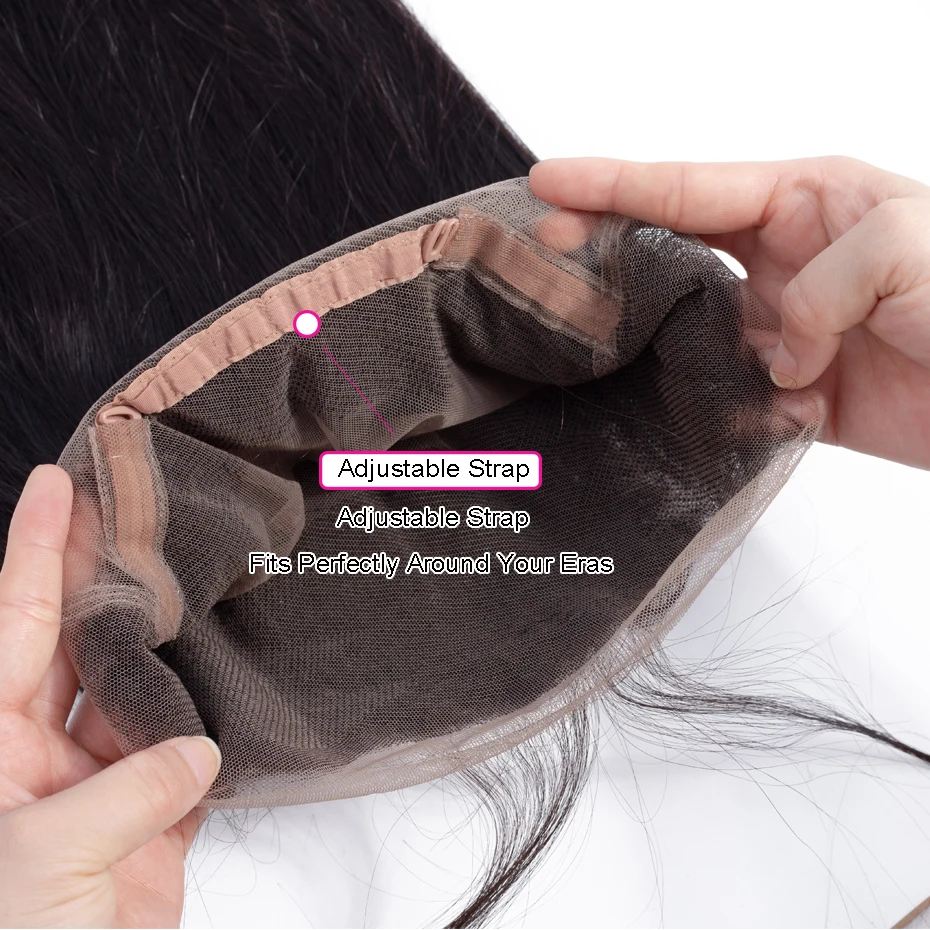 Piaoyi предварительно сорванные бразильские прямые волосы 360 Кружева Фронтальная Закрытие с волосами младенца Remy человеческие волосы для наращивания натуральный цвет