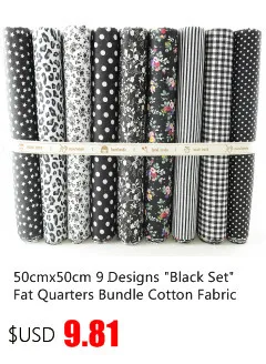 Booksew 5x50 см желе ролл полоски из хлопка с принтом цветов 6-9 шт./лот Telas DIY Лоскутная Ткань Лоскутное шитье материал