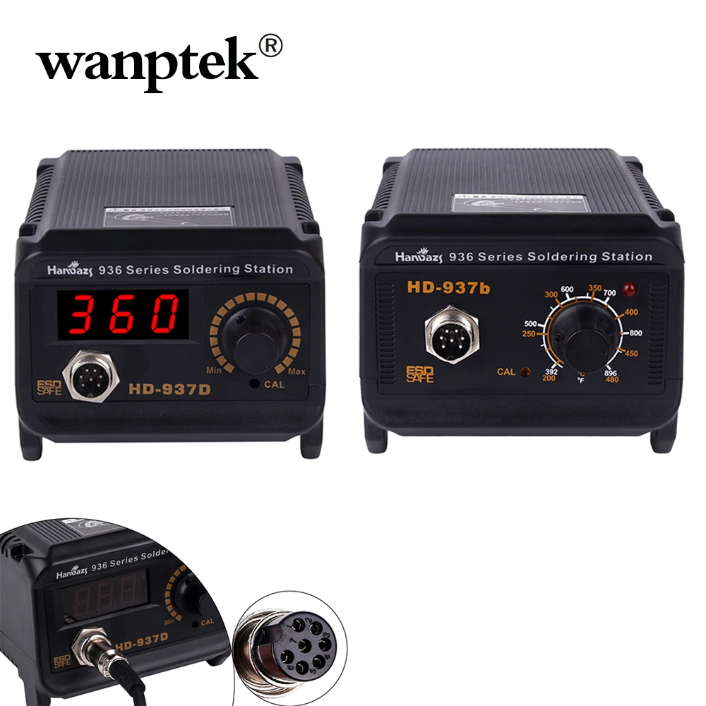 

2 IN 1 LED Screen Digital Soldering Station Rework Station Electric Soldering Iron For Phone PCB IC SMD BGA Welding Tools