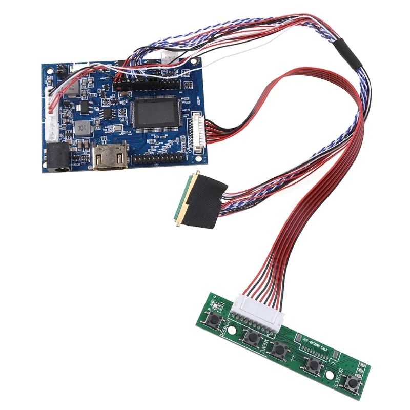 Драйвер платы контроллера Lvds HDMI 40 контактов комплект кабелей для Raspberry PI 3 LP156WH2 TLA1