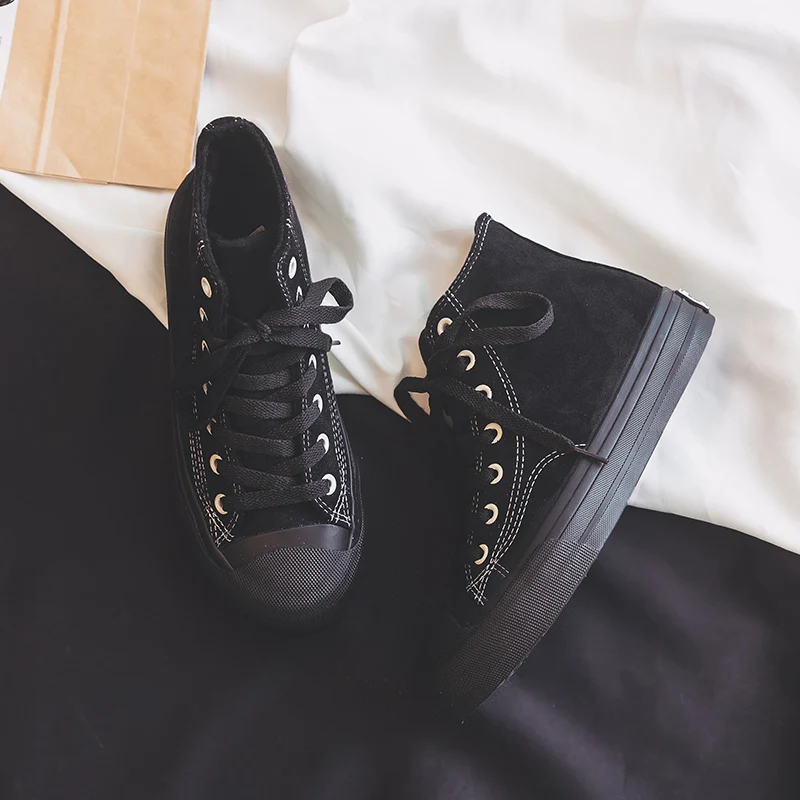 Zapatillas mujer; Повседневная зимняя теплая обувь; женские повседневные кроссовки; обувь на меху для девочек и студентов; высокое качество; известный бренд; Новое поступление