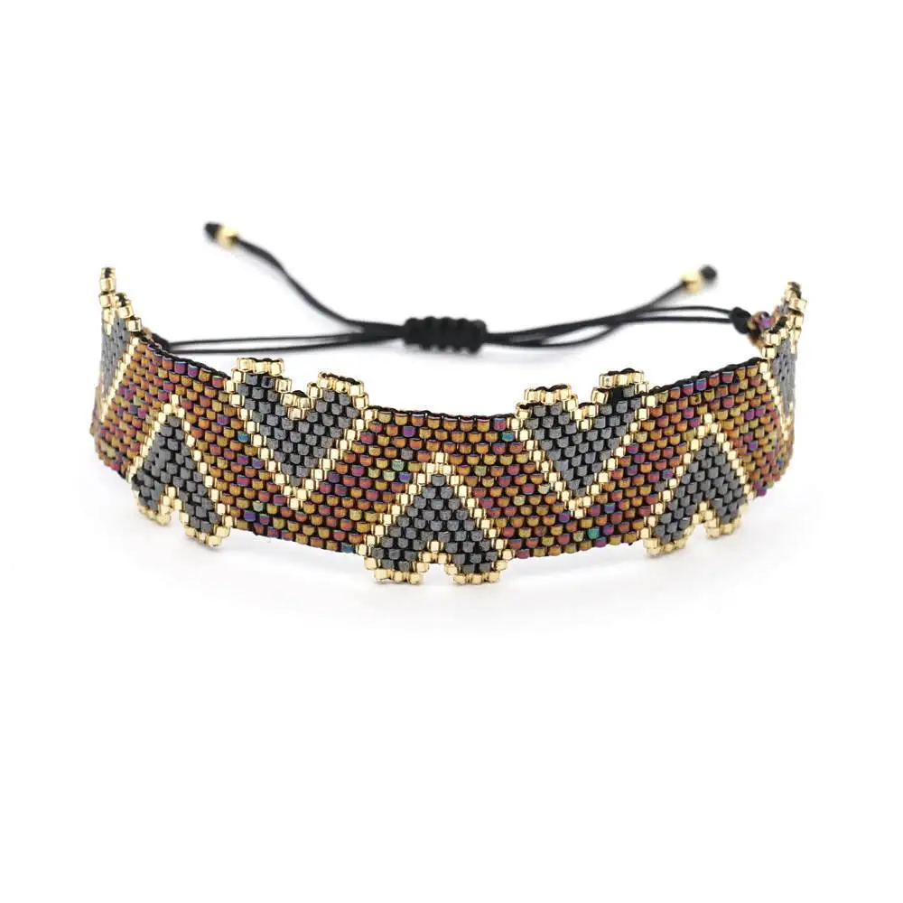 MIYUKI браслет Delica бисер Boho Бисероплетение Bijoux Мода Insta драгоценности ручной работы аксессуары новые летние DIY