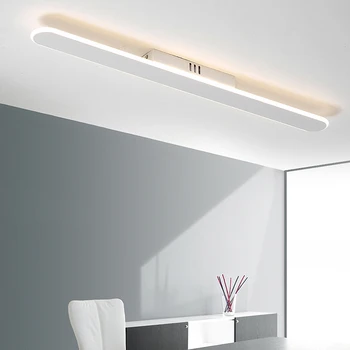 

Modern Black/ Bathroom Led Mirror Lights 0.4M~1.2M Wall Lamp Bedroom Stair Light Applique Murale Luminaire Wall Mounted Iron AC