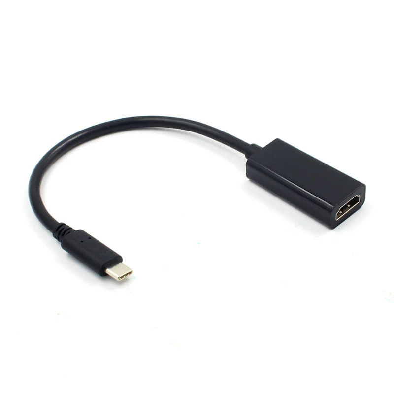 Адаптер с USB Type C на HDMI переходник 3 1 Папа мама для MacBook Air Pro/Huawei Matebook/Smasung S8|Кабели VGA|