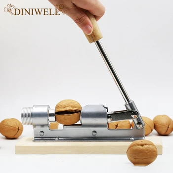 

Stainless Steel Pecan Filbert Walnut Nut Hazelnut Hazel Cracker Nutcracker Clamp Plier Sheller Crack Almond Clip Kitchen Tools