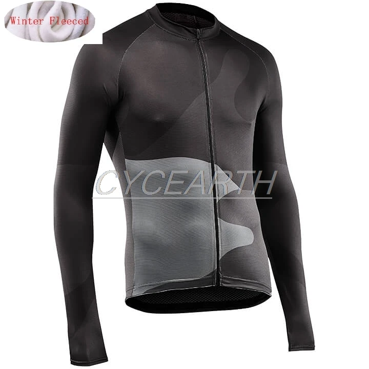 Fleece jersey Стиль! Northwave мужские куртки для велоспорта NW Зимняя Теплая Флисовая Джерси для велоспорта теплая одежда для велоспорта - Цвет: Fleece jersey