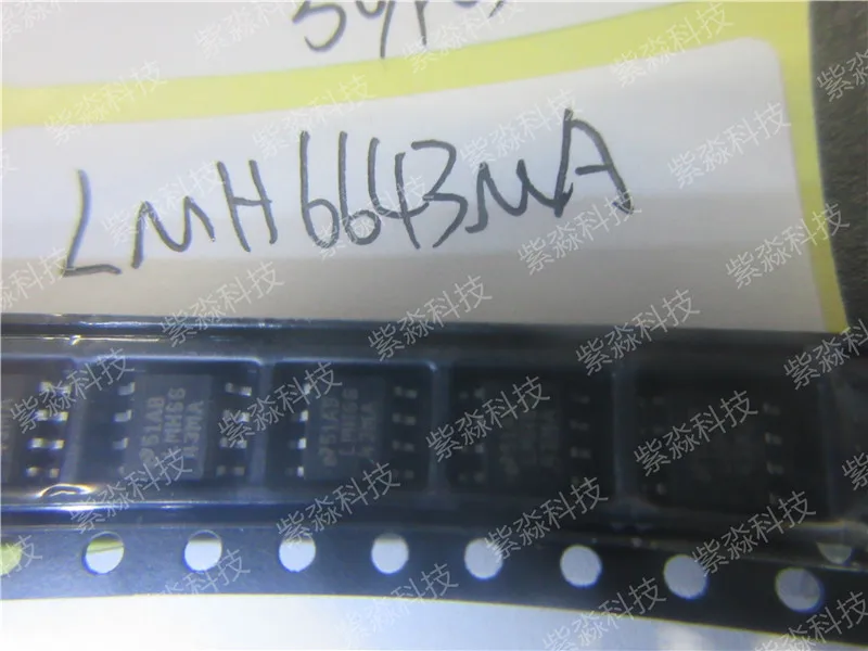 LMH6643MAX Операционные усилители-Операционные усилители Lo Pwr 130MHz 75mA RR выходной усилитель чип