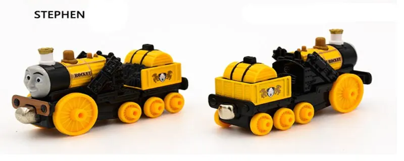 Оригинальные Томас и друзья, новая модель поезда, металлическая пластиковая магнитная дорожка, железнодорожный вагон, семейные игры, игрушка для мальчика, подарок на день рождения