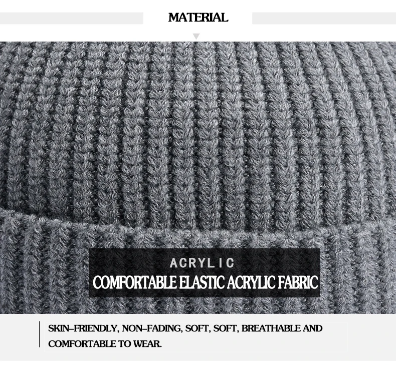 Мешковатая Ретро Лыжная Рыбацкая Docker Beanie мешковатая шапка унисекс зимний ребристый трикотажный с манжетами короткая Дыня однотонная бейсболка с черепом