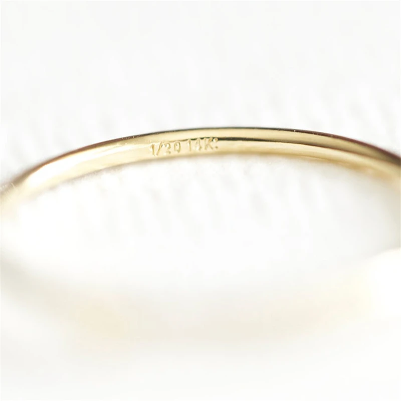 14K Gold Filled 3,5mm Stern-Stapelring S Boho Gold Schmuck Minimalistischer Knöchelring Anillos Mujer Gold Accessoires Damenringe – Detail 12