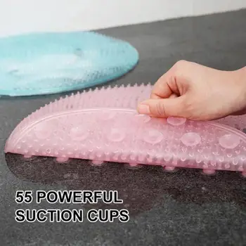 

Foot Rubbing Massage Cushion Non-Slip Suction Cup Massage Pad for Bathroom