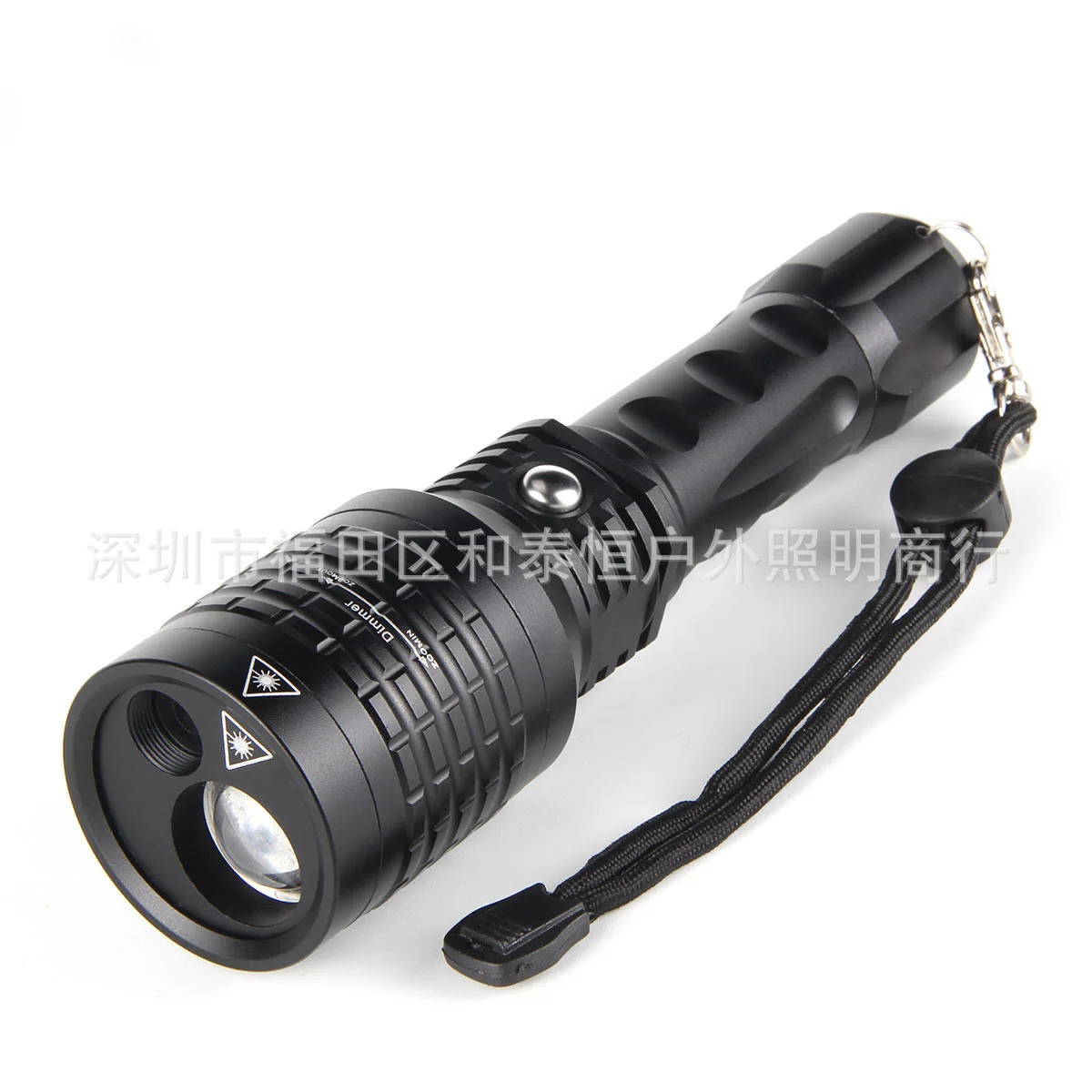 

LED Power Torch Charging Long Shots Zoom Outdoor Household with Glistening Green Laser Light Infrared Laser Flashlight