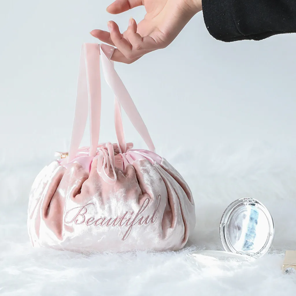 Женская косметичка на шнурке для путешествий Органайзер для макияжа сумка-чехол для косметики Сумка Для Хранения Туалетных принадлежностей косметический набор коробка# yl