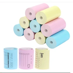 FOR 9 Rolls Thermal Printing Paper 57x30 mm Mini Printer Paper Film Photo Printer Paper Direct Thermal Paper Zero Ink Thermal