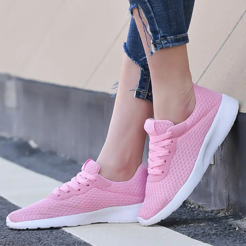 pink gym shoes