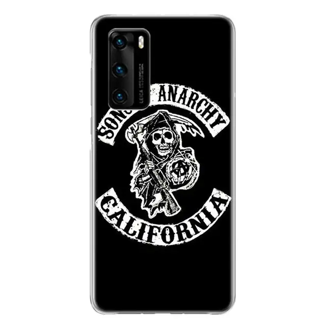 Fashion Sons of Anarchy Case For Huawei Honor 30 30s Play4T 20 9X Pro 8X 10 lite 9A 8A 8C 8S 9 V20 V30 Y5 Y6 Y7 Y9 2019 No.1