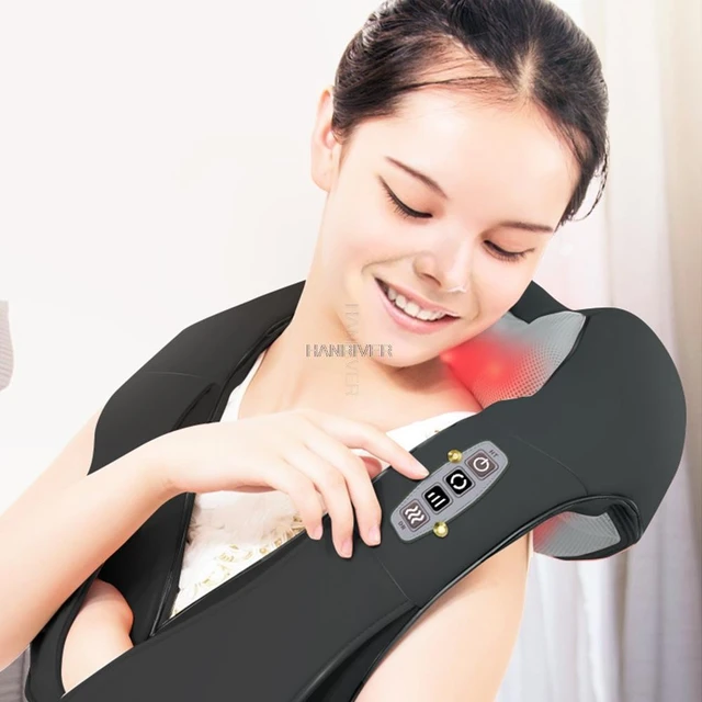  MagicMakers Neck Massager, Back Massager with Heat