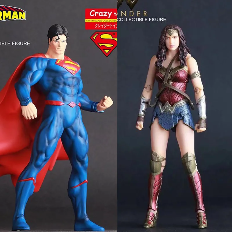 Сумасшедшие игрушки DC Superman Super Hero Wonder Women экшн фигурка коллекционная игрушка 7